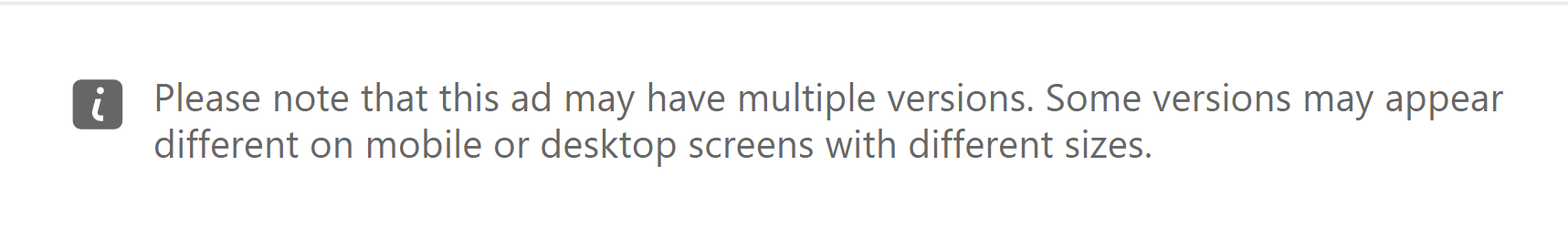 Linkedin ad