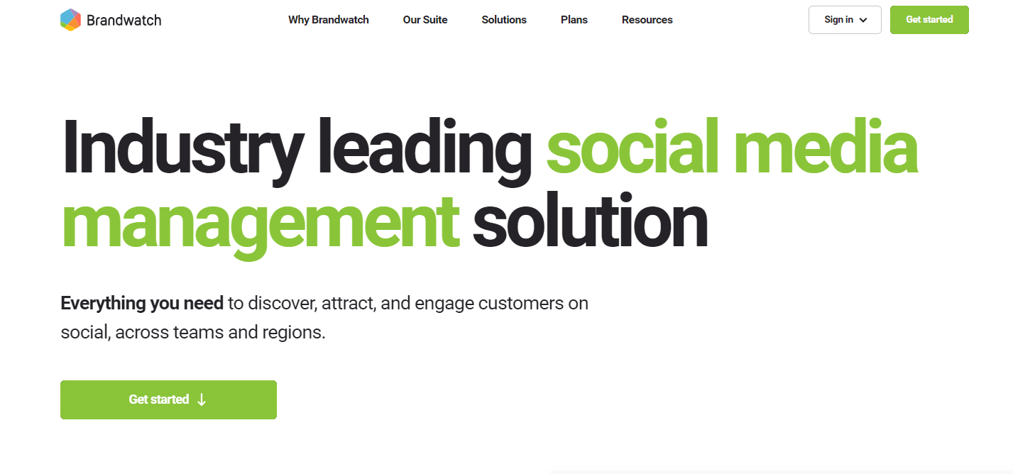 Brandwatch website