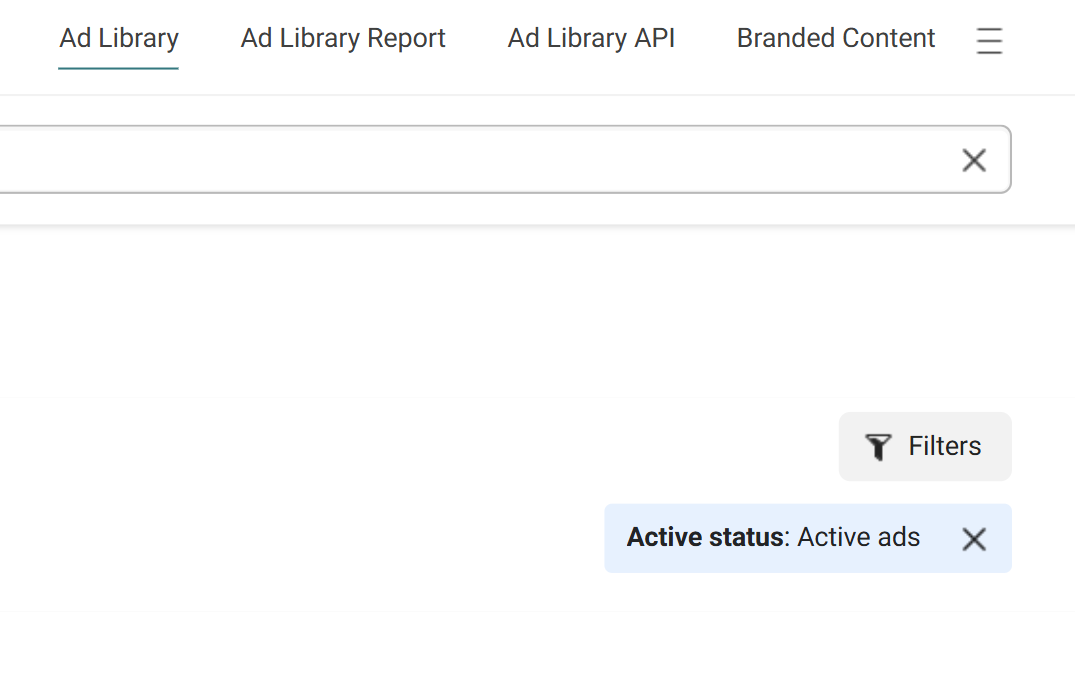 Branded search meta ads lib