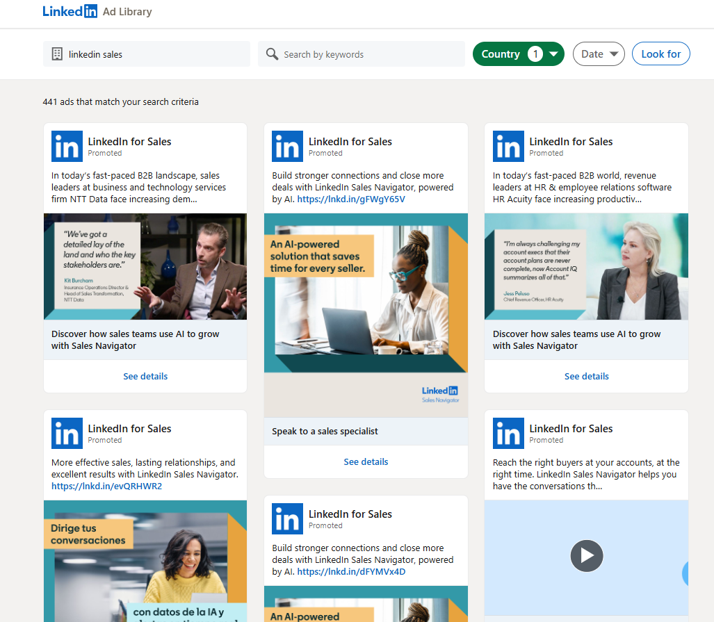 Linkedin ads