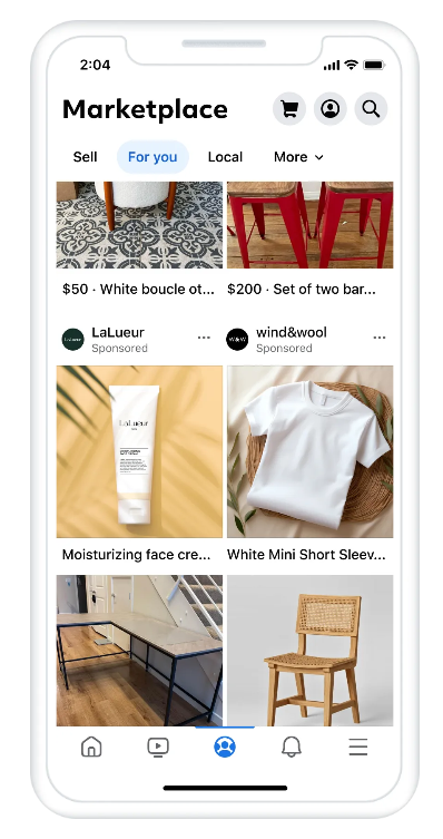 Marketplace ads
