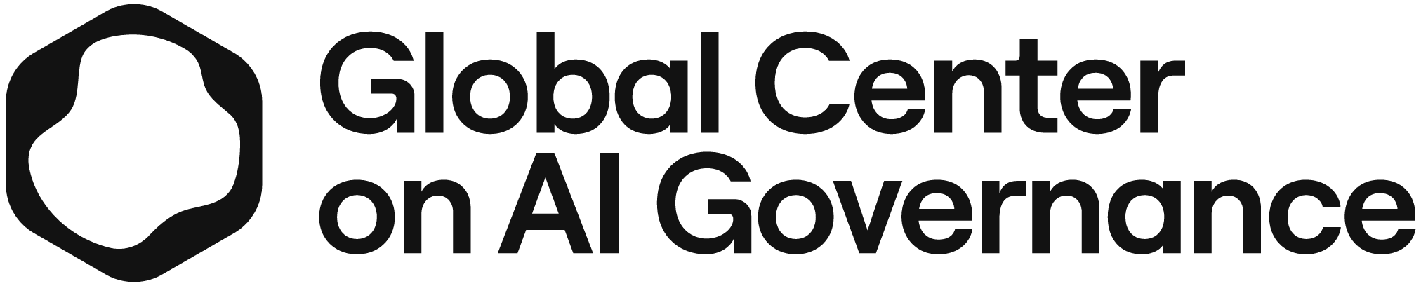 Logo for Global Centre on AI Governance