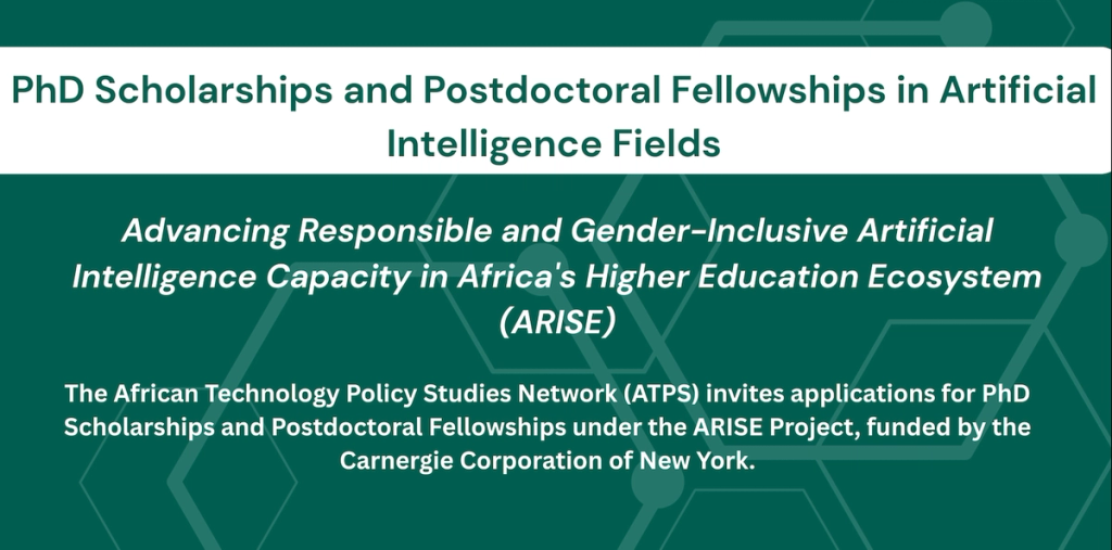 PhD Scholarships and Postdoctoral Fellowships in Artificial Intelligence (AI) Fields