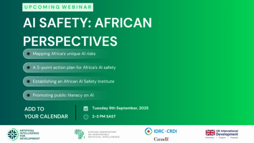 How should Africa respond to the growing power of artificial intelligence (AI)?