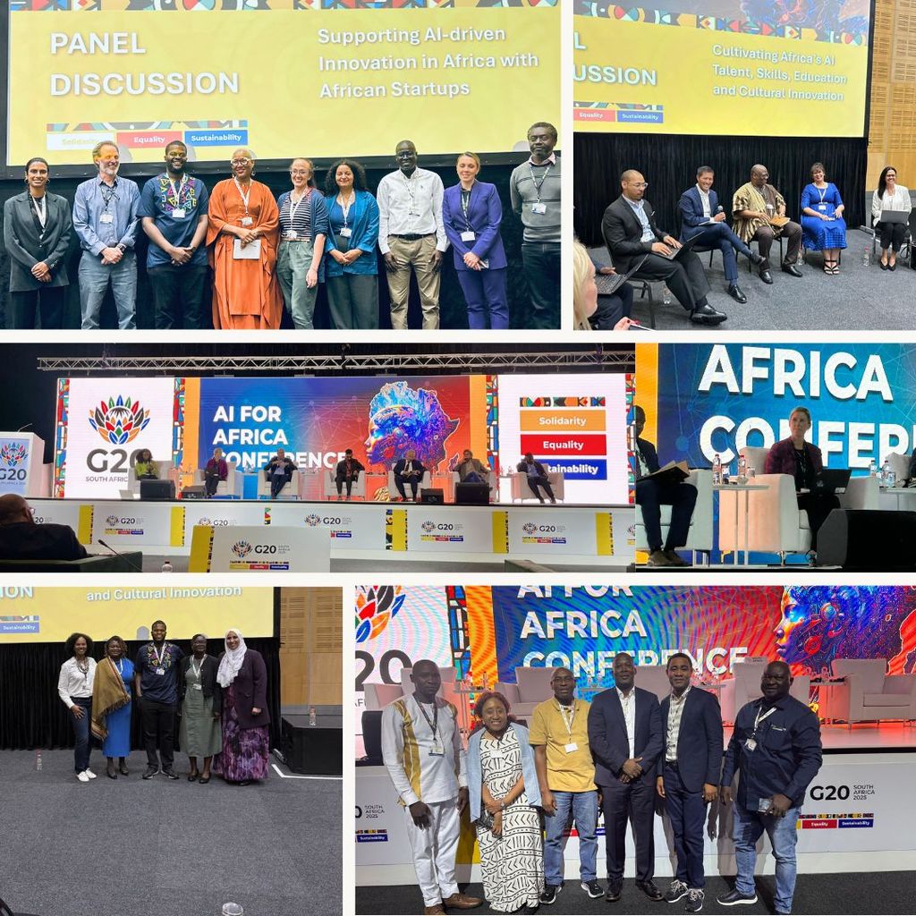 AI4D Voices Lead Critical Discussions at AI for Africa Conference 2025