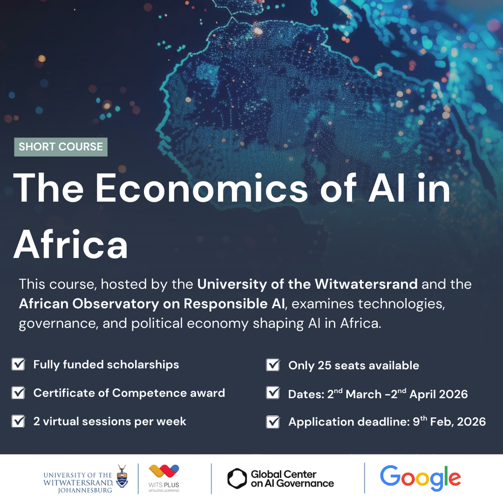 Short Course: The Economics of Artificial Intelligence in Africa