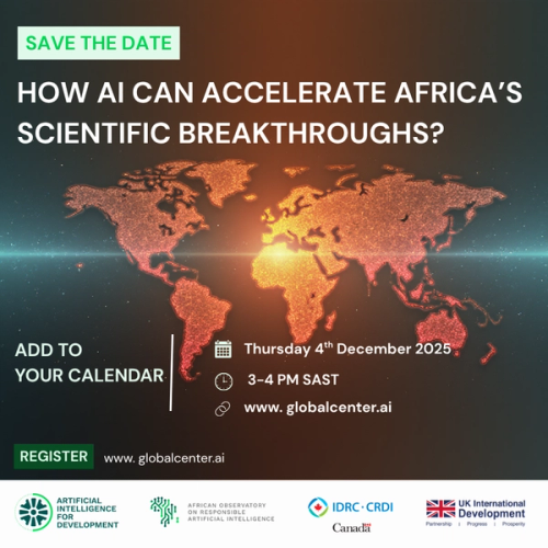 WEBINAIRE : Comment l’IA peut accélérer les percées scientifiques en Afrique Événement
