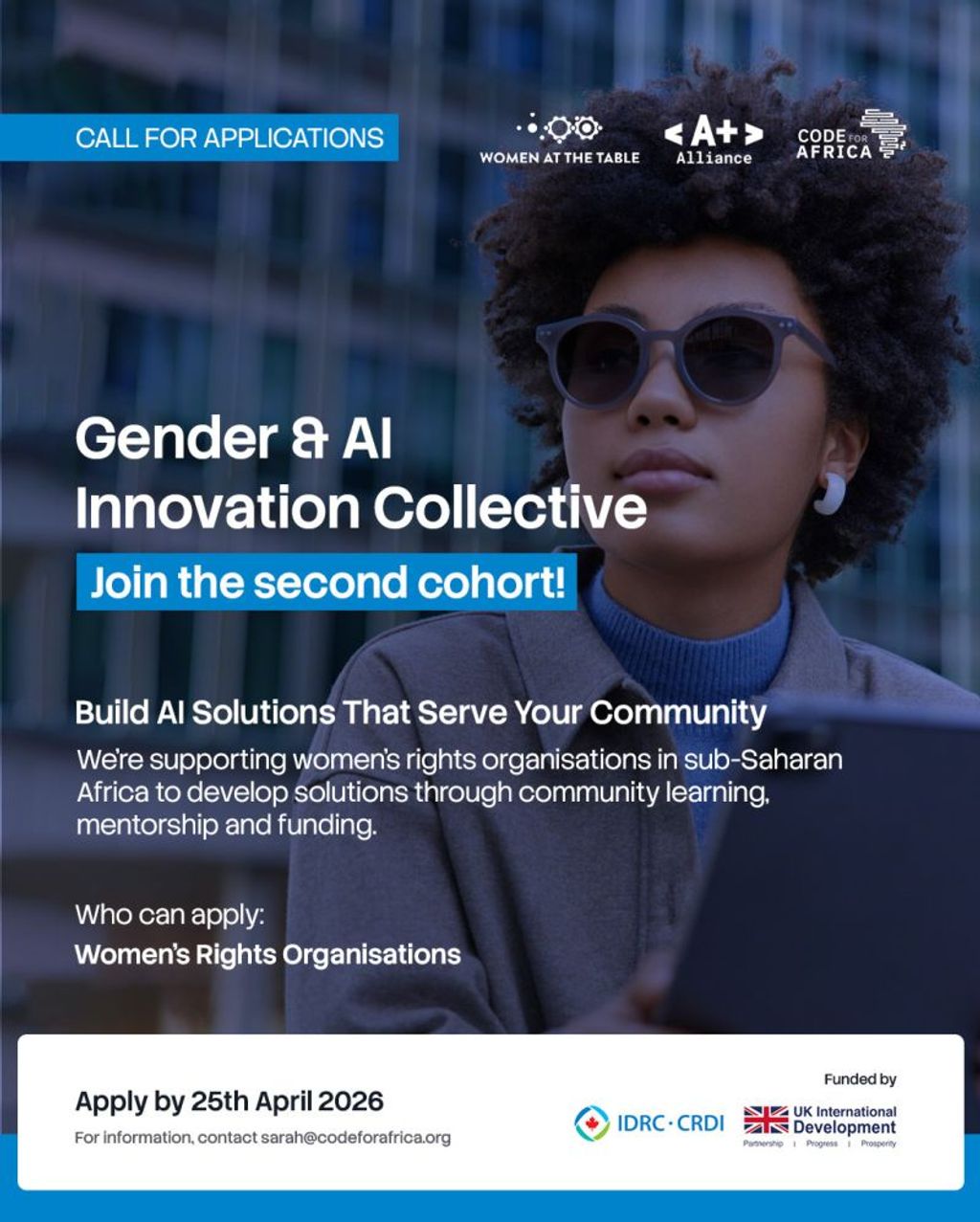 Cohorte 2 du Collectif pour l’Innovation en IA et Genre (GAIC)