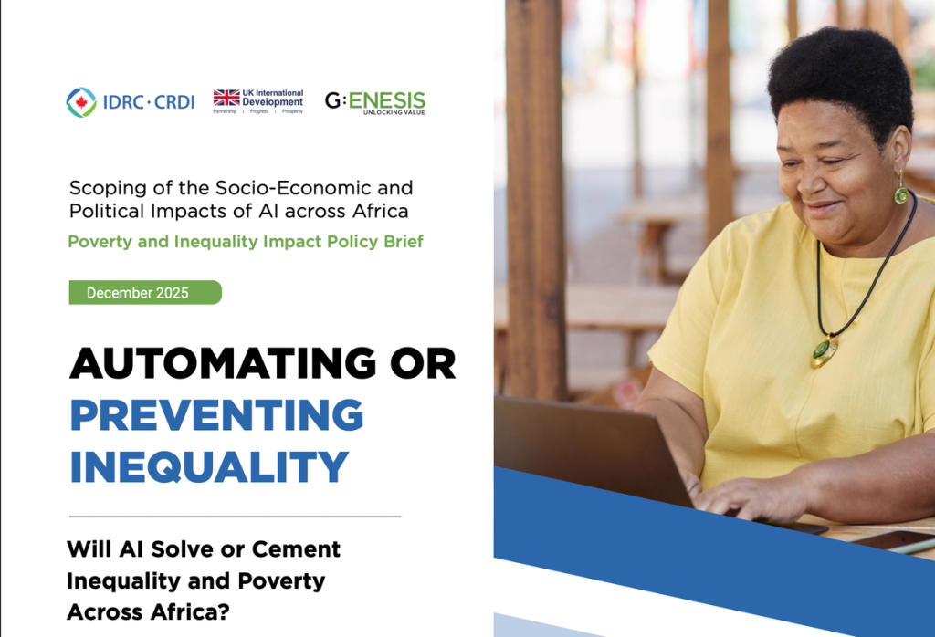 Automating or Preventing Inequality: Will AI Solve or Cement Inequality and Poverty Across Africa?