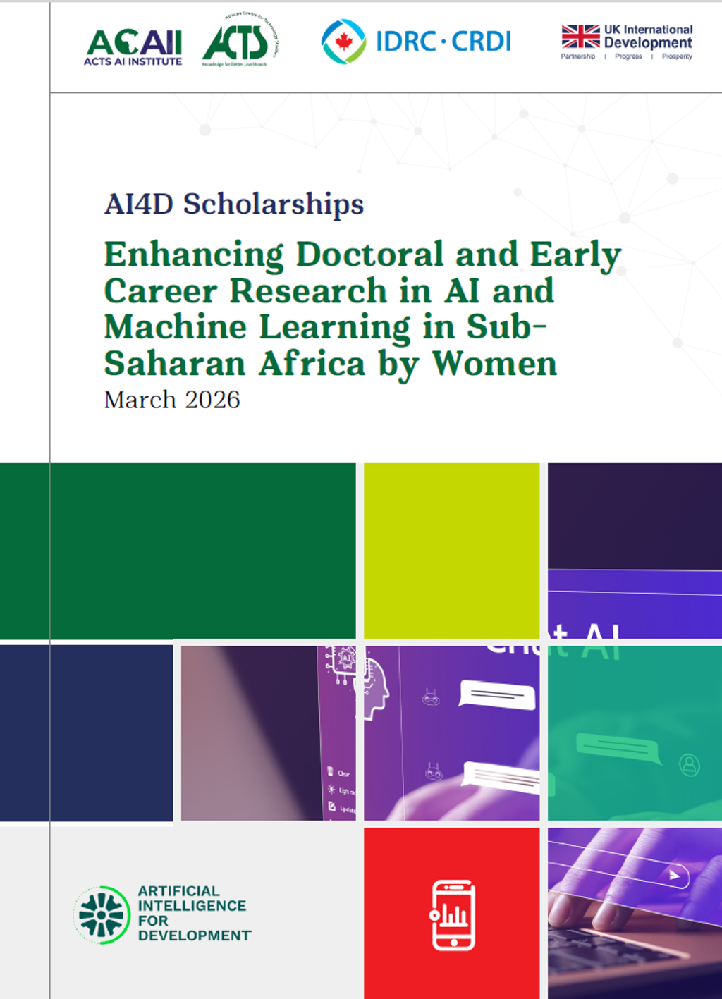 AI4D Scholarship Recipients: Enhancing Doctoral and Early Career Research in AI and Machine Learning in Sub- Saharan Africa by Women