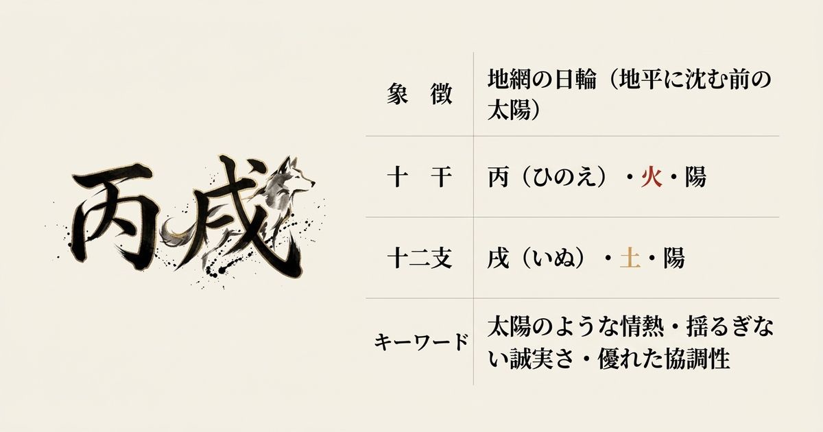 丙（火）と戌（土）の相生関係──情熱が信頼を生み出す