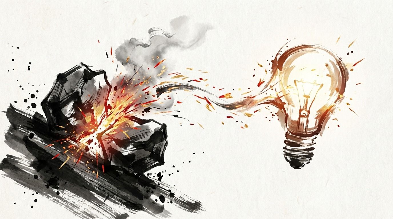 緊張から創造へ