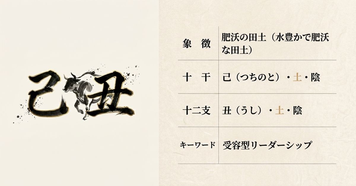 己丑の五行関係──土と土の「比和」が堅実さを増幅する