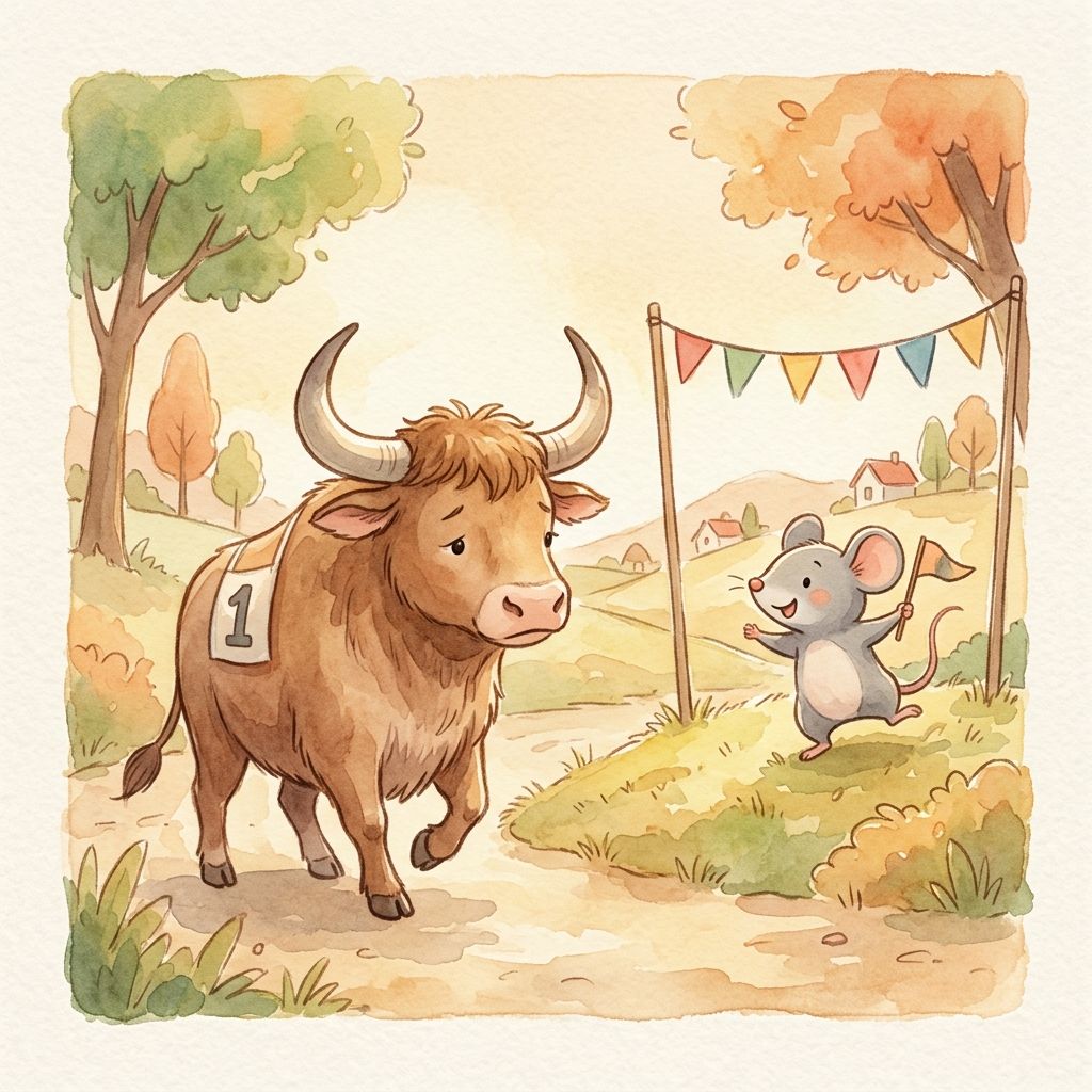 二番目に到着した牛