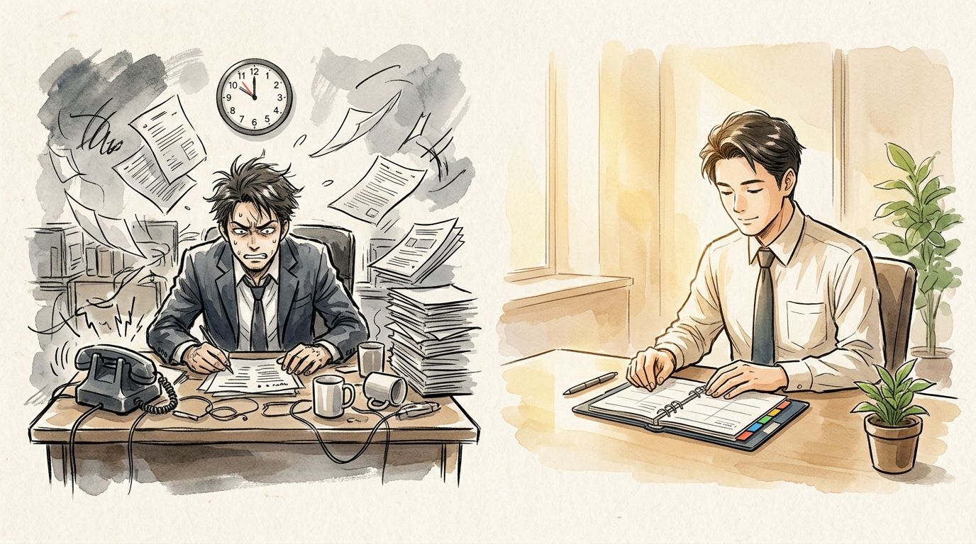 経営者の五行プランニング ビフォー・アフター