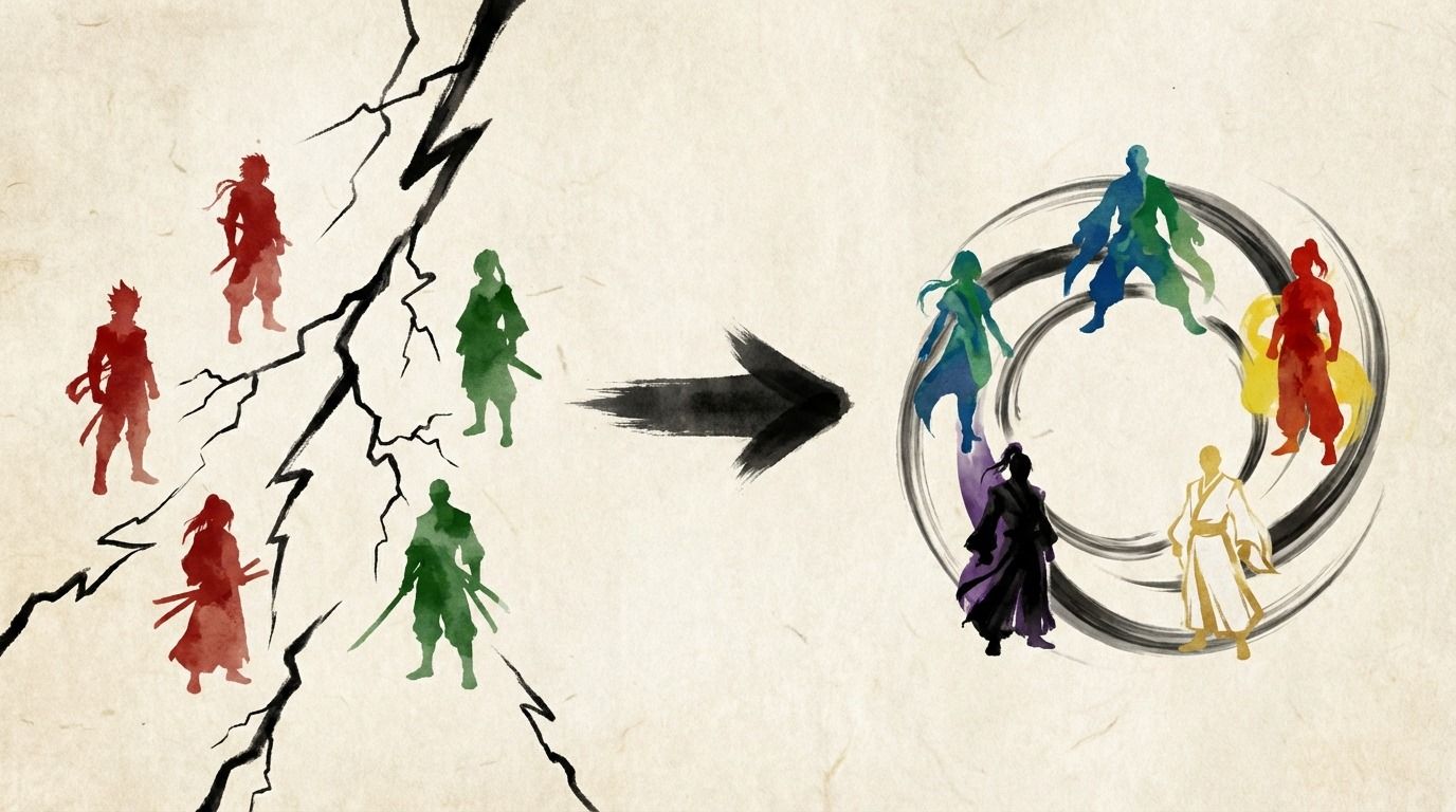 チーム五行バランスのBefore/After