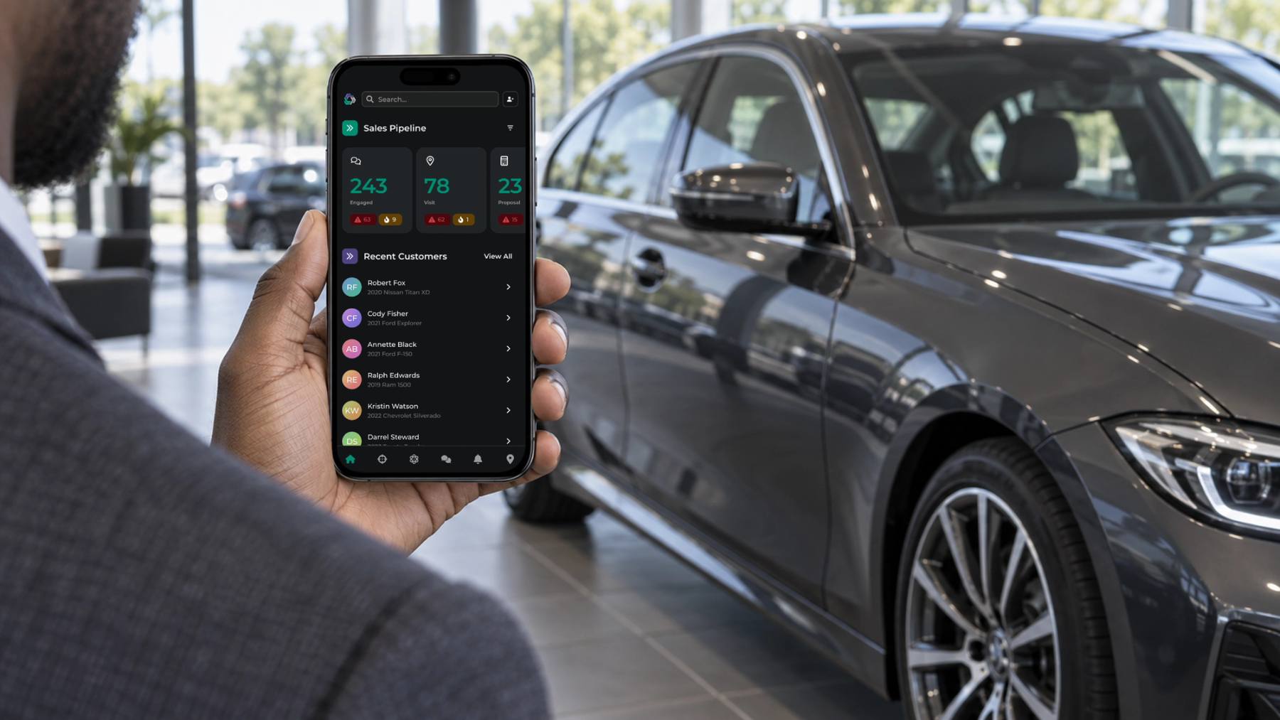 DriveCentric's CRM responds to every lead within minutes, keeps your team organized, and turns more ups into sales.