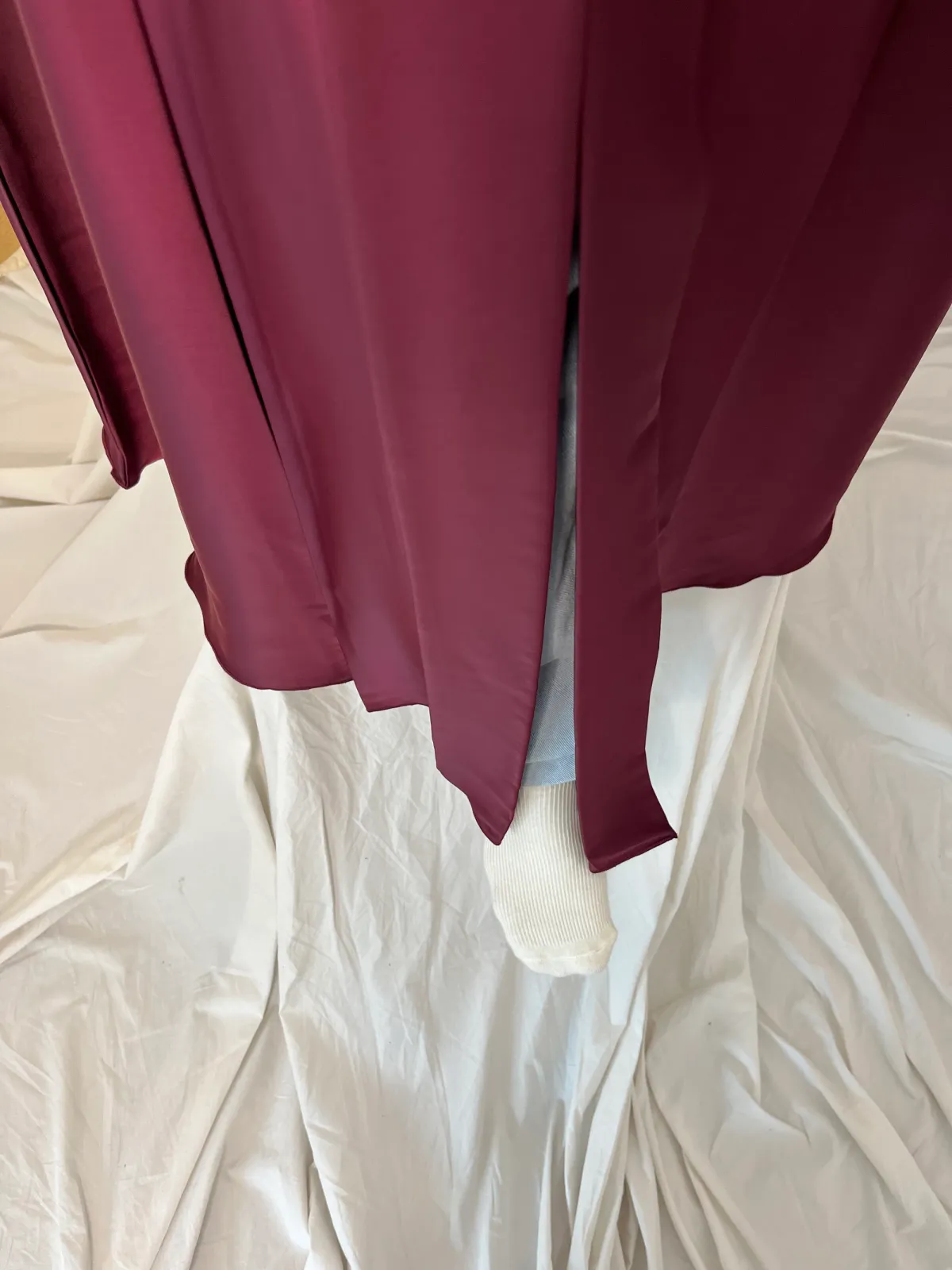 Premium Twilight Mulberry Abaya  - View 3