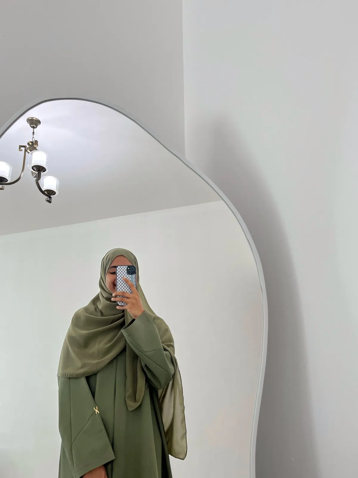 Classic Olive Sage Abaya