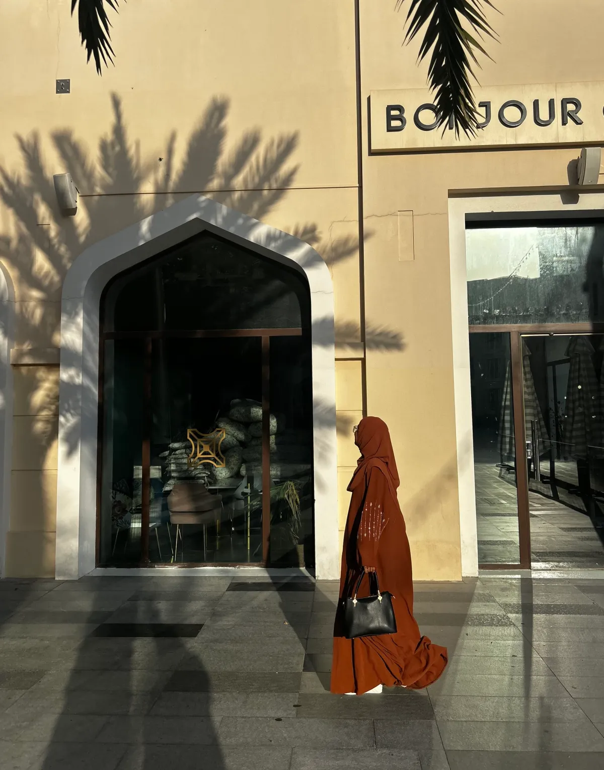 Orange Slice Abaya  - View 4