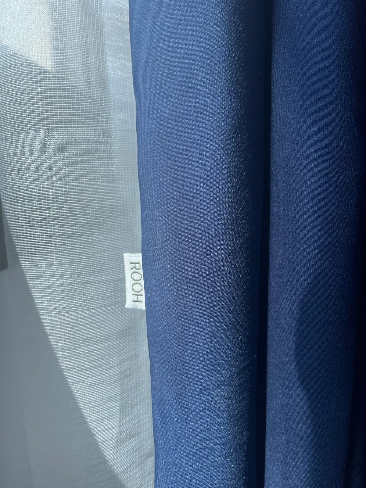 Starfish Wave Abaya - Midnight Navy - View 3