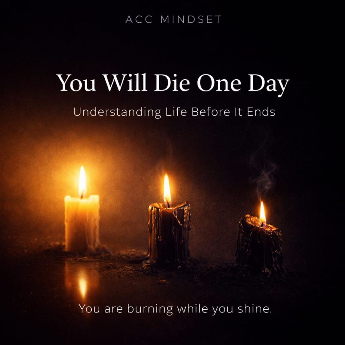You will die one day: Understanding life before it ends 