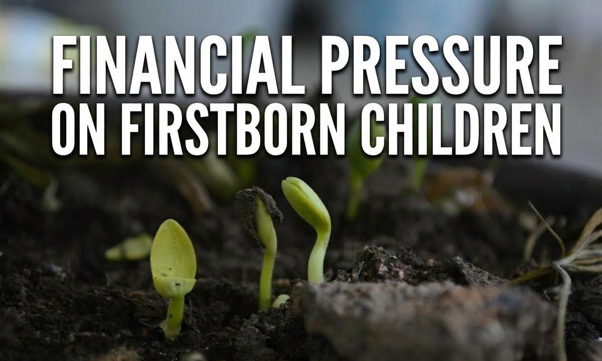 Why firstborns do not progress easily in life