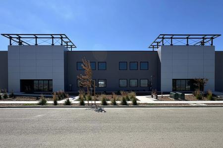 Side Elevation of new SMS Shop/Office