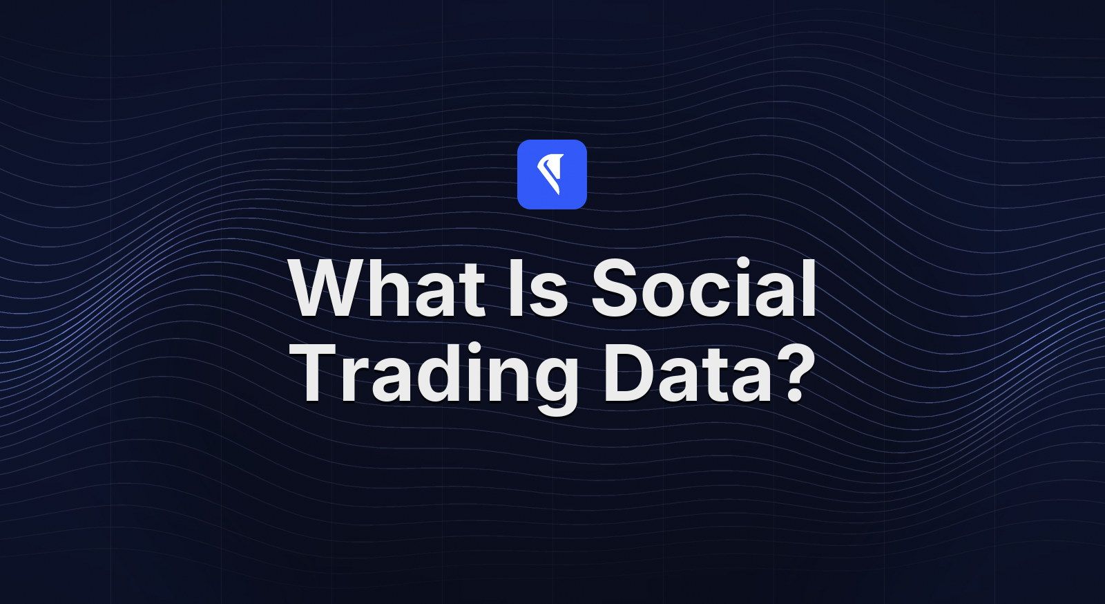 Social trading data explained: what a named trader posted, at what price and what minute.