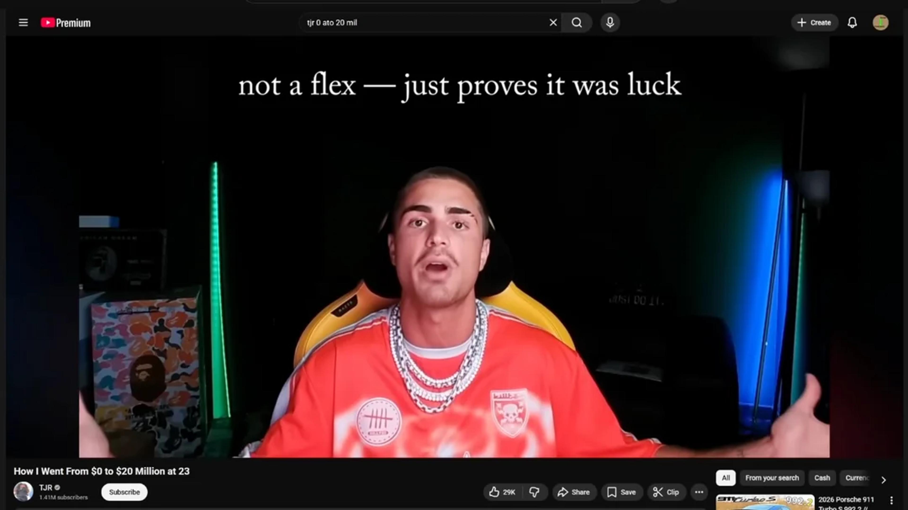 youtube finfluencer TJR 