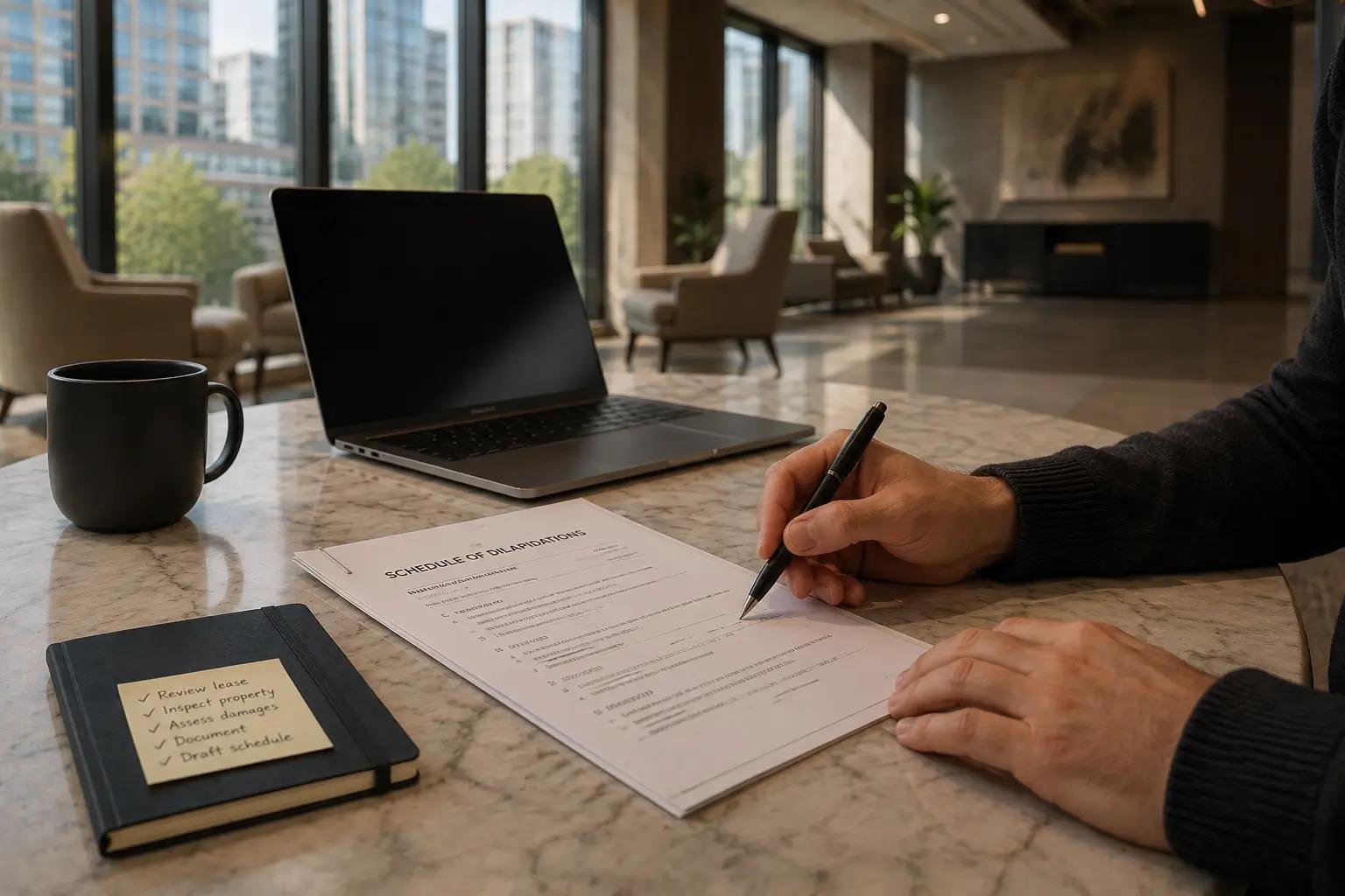 What to do when you've received a dilapidations claim