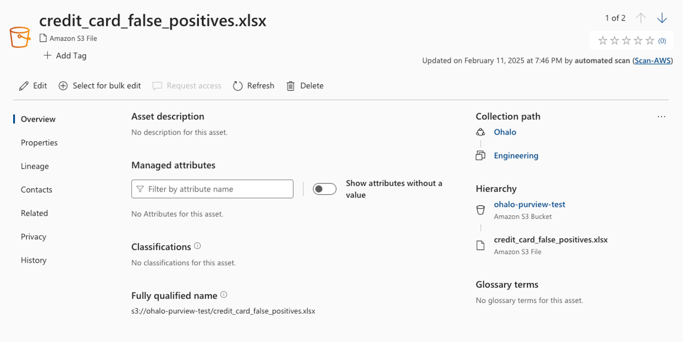False positive test file