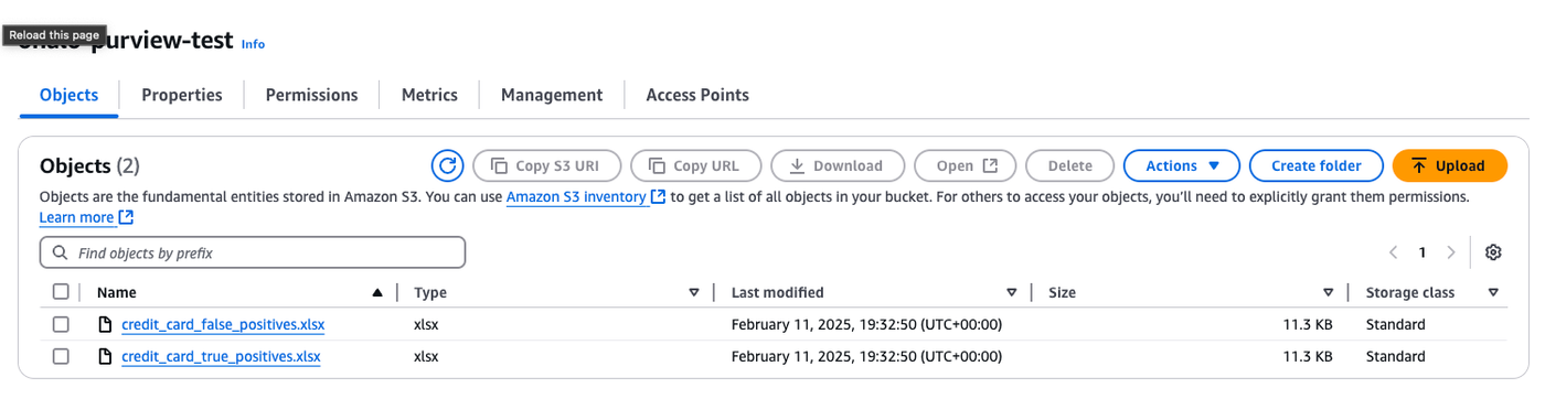 Purview’s Data Mapping Solution: S3 bucket
