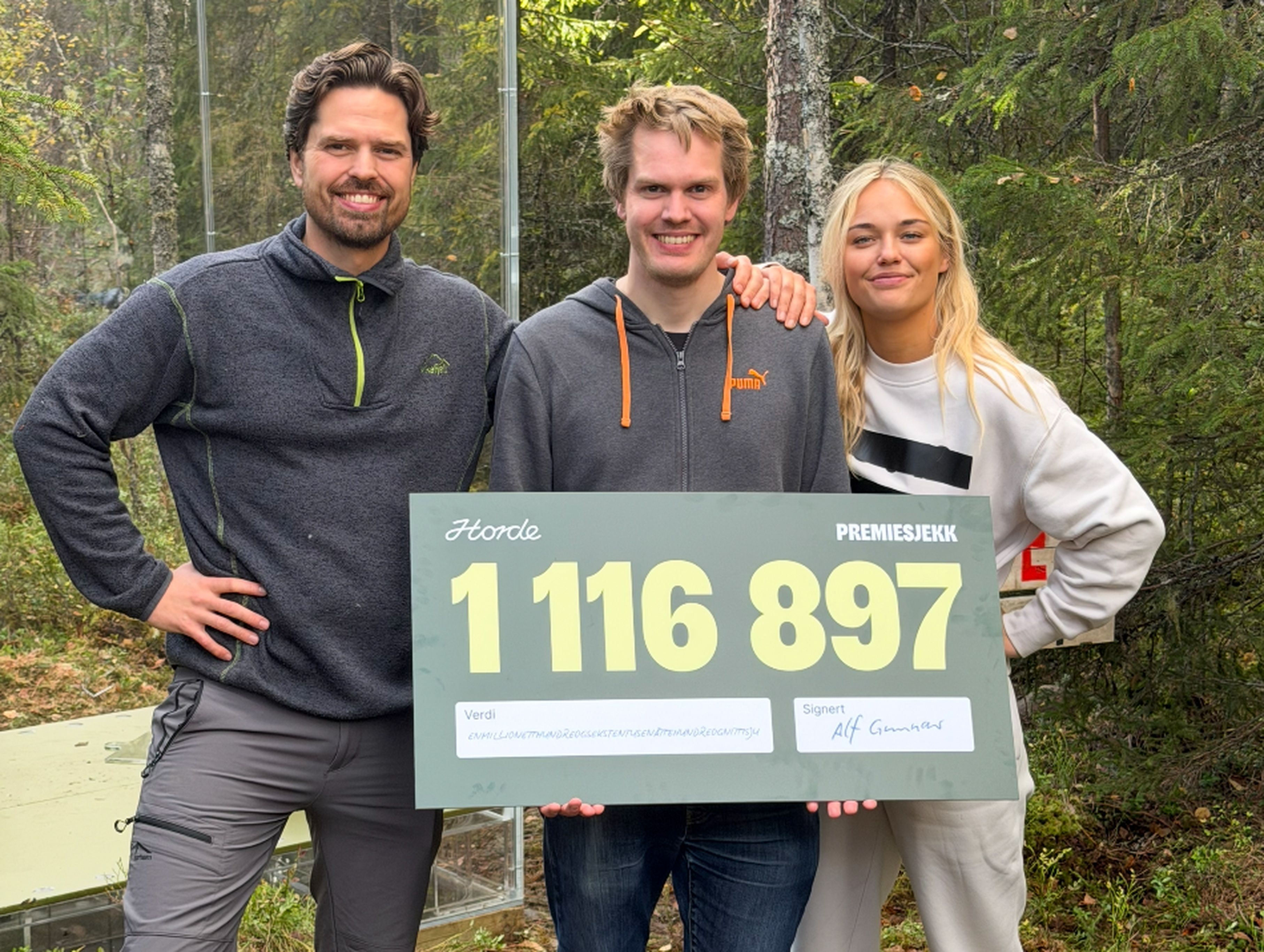 Knut (33) fant kassen og vant 1,1 millioner