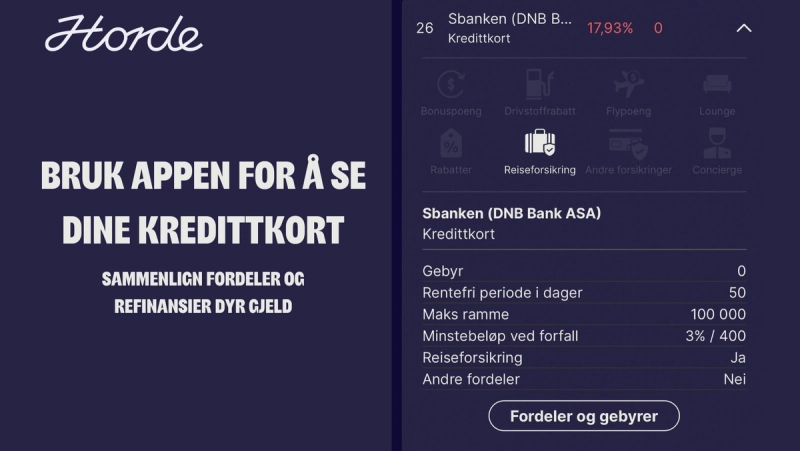 Bør du bruke kredittkortet på ferie?