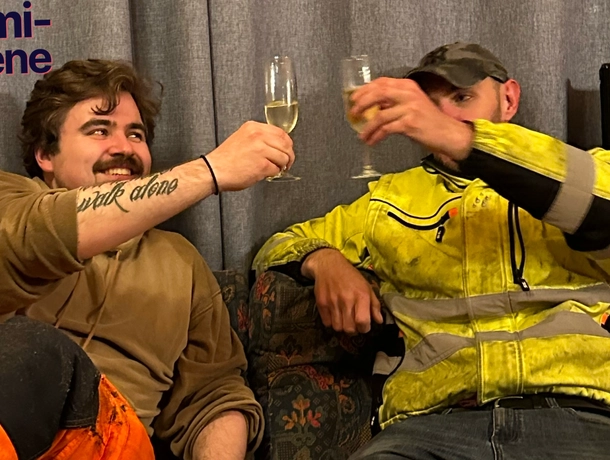 Intervju med vinnerne!