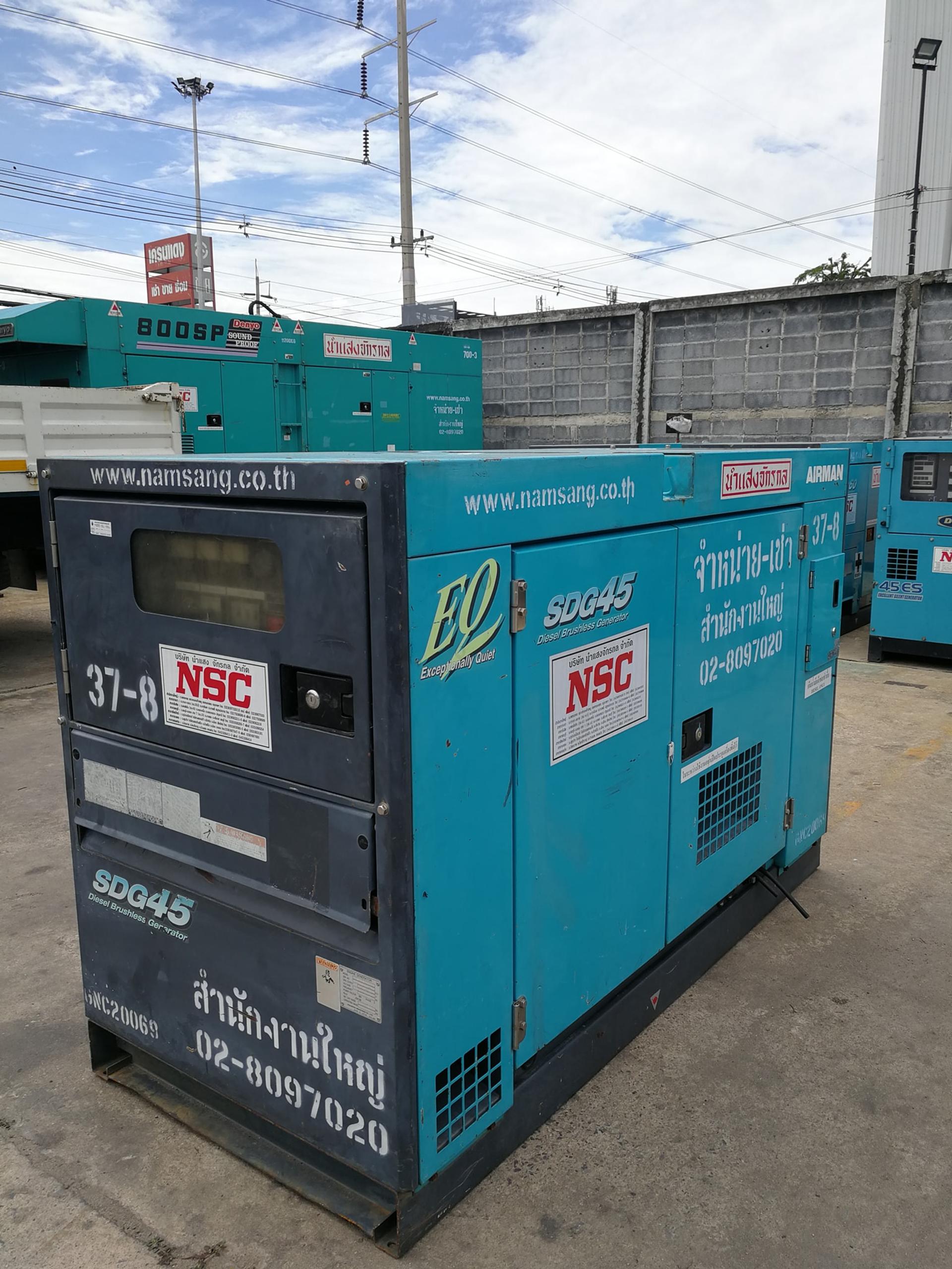 used diesel generator