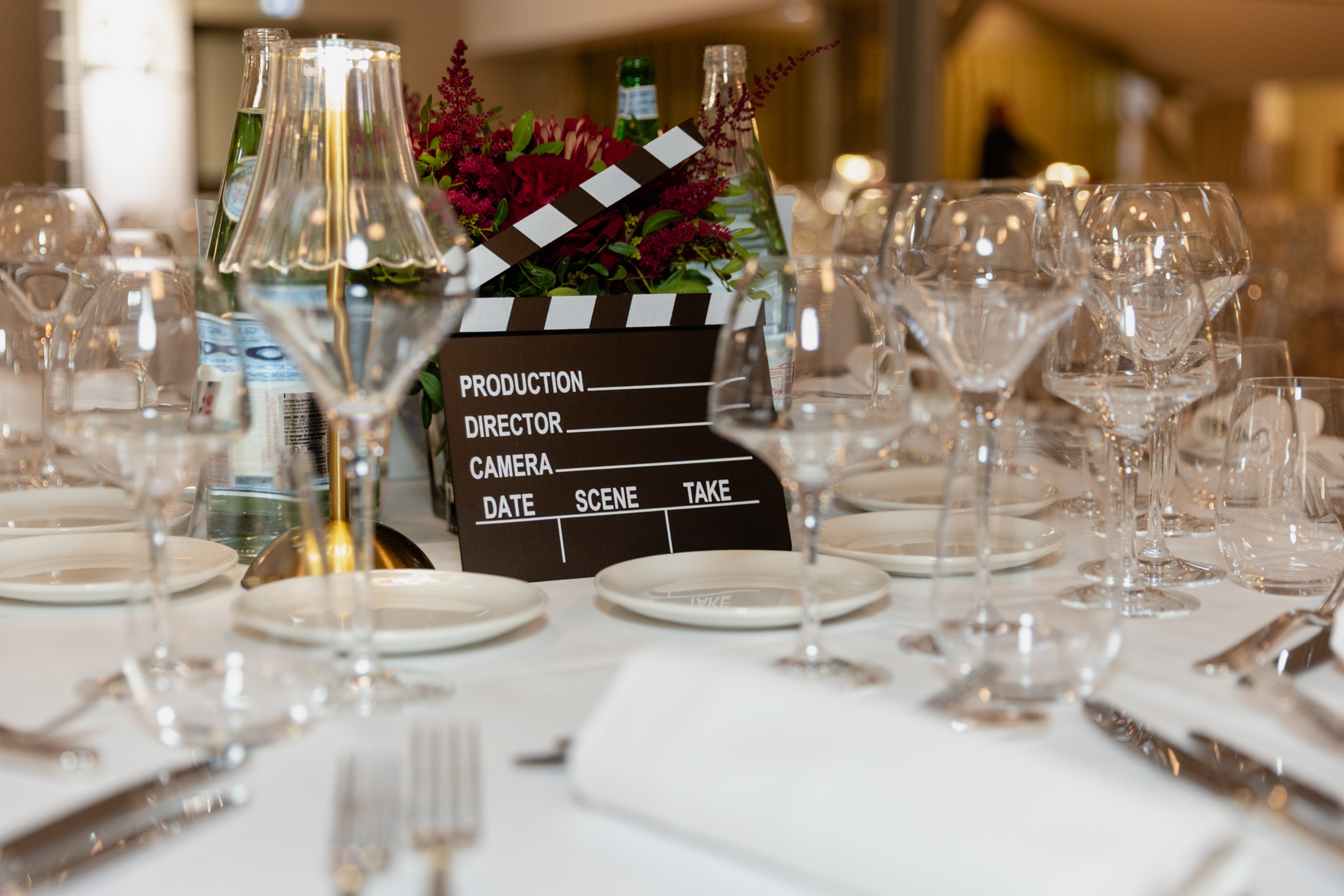 Décoration de la table, centre de tables 