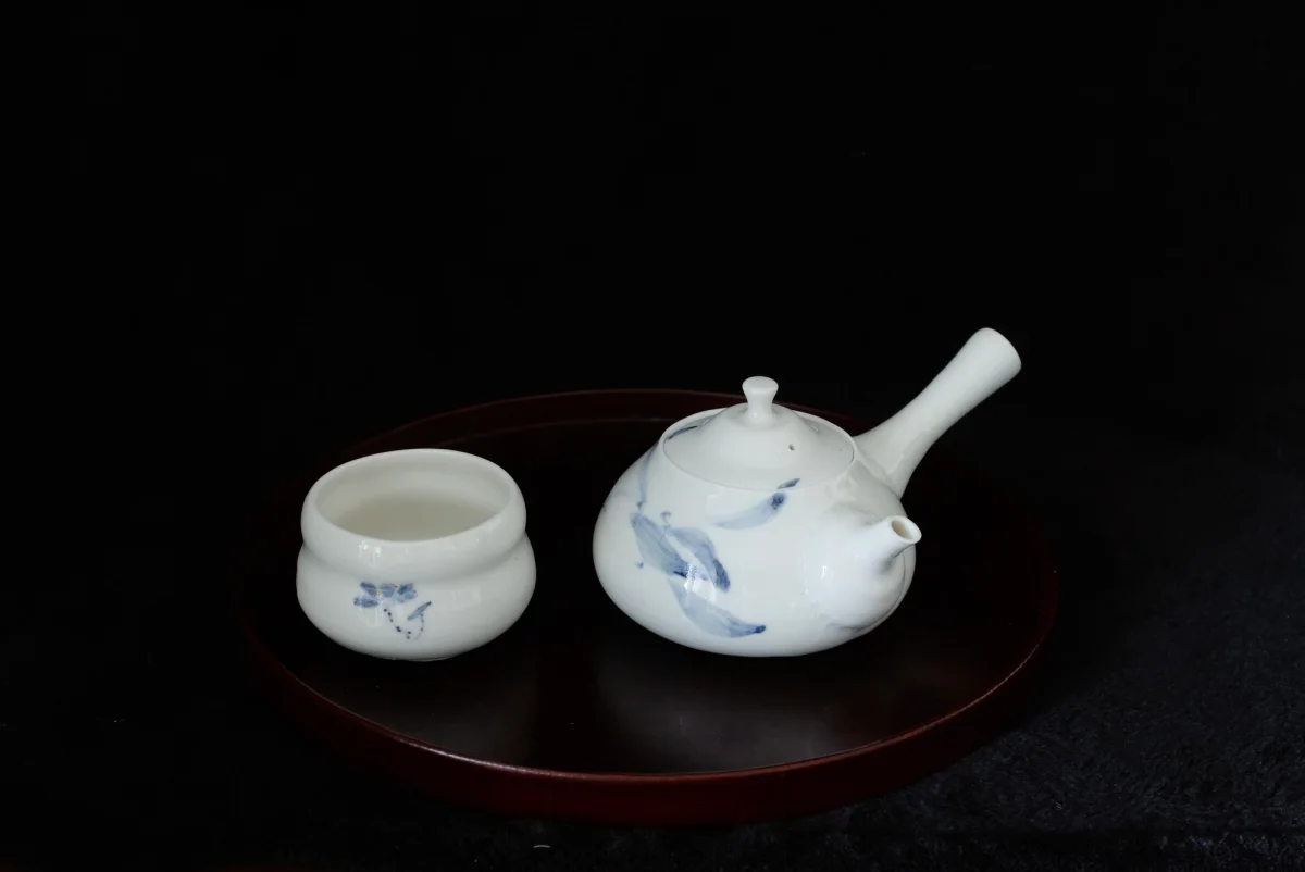 Porcelain teapot