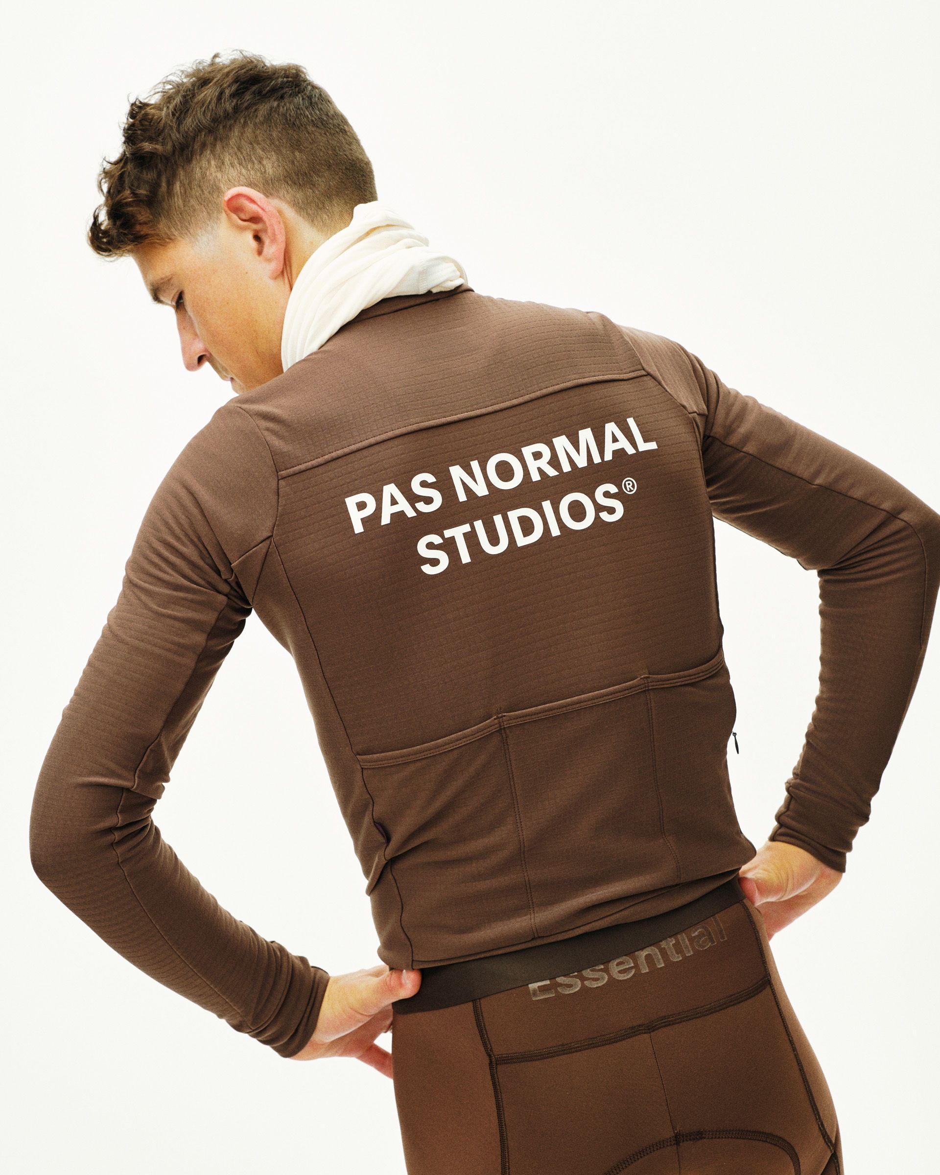 PAS NORMAL STUDIOS 長袖ジャージ ブラウン L 2023 PAS NORMAL STUDIOS 長袖ジャージ ブラウン L 2023 PAS NORMAL