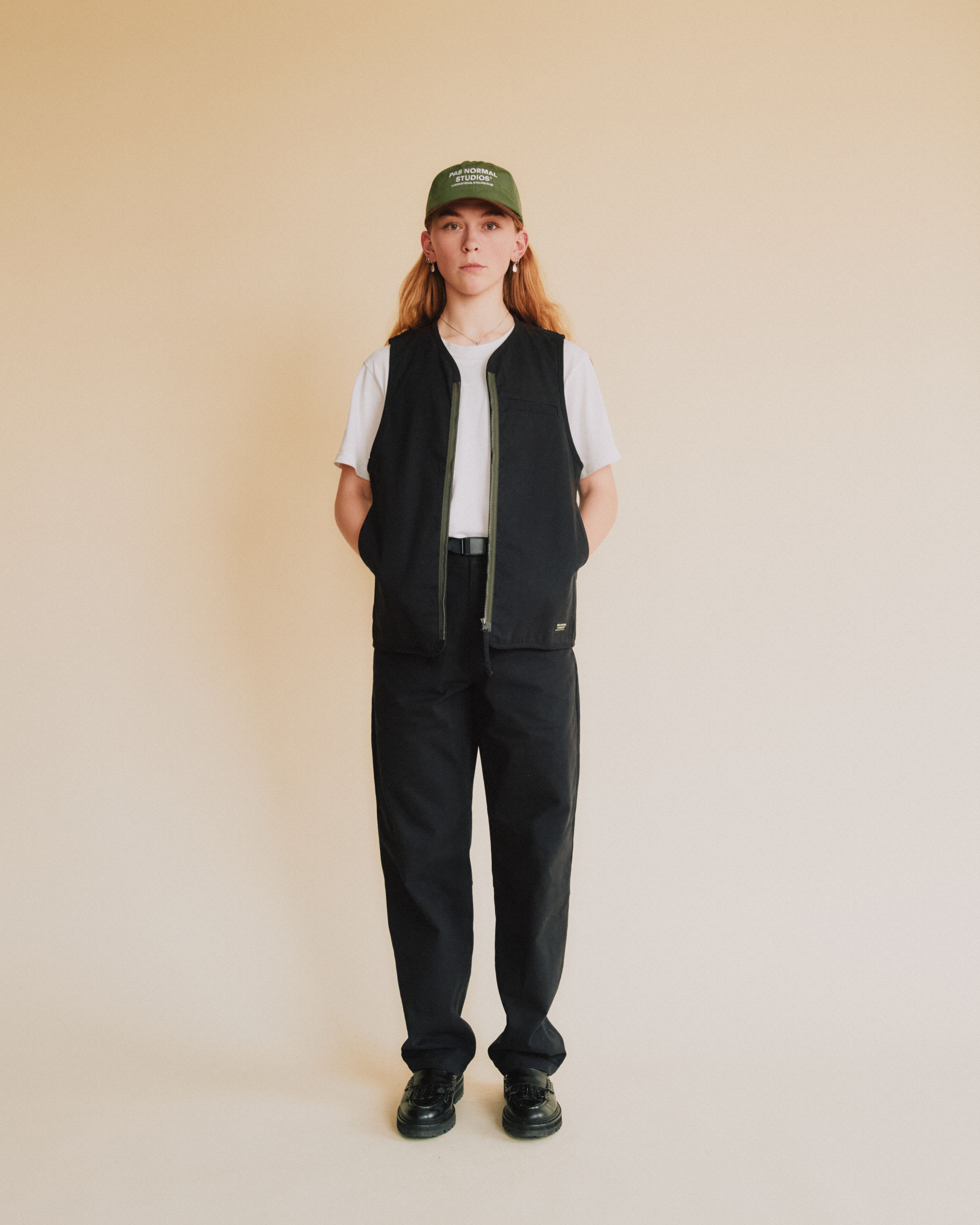 Off-Race Cotton Twill Vest