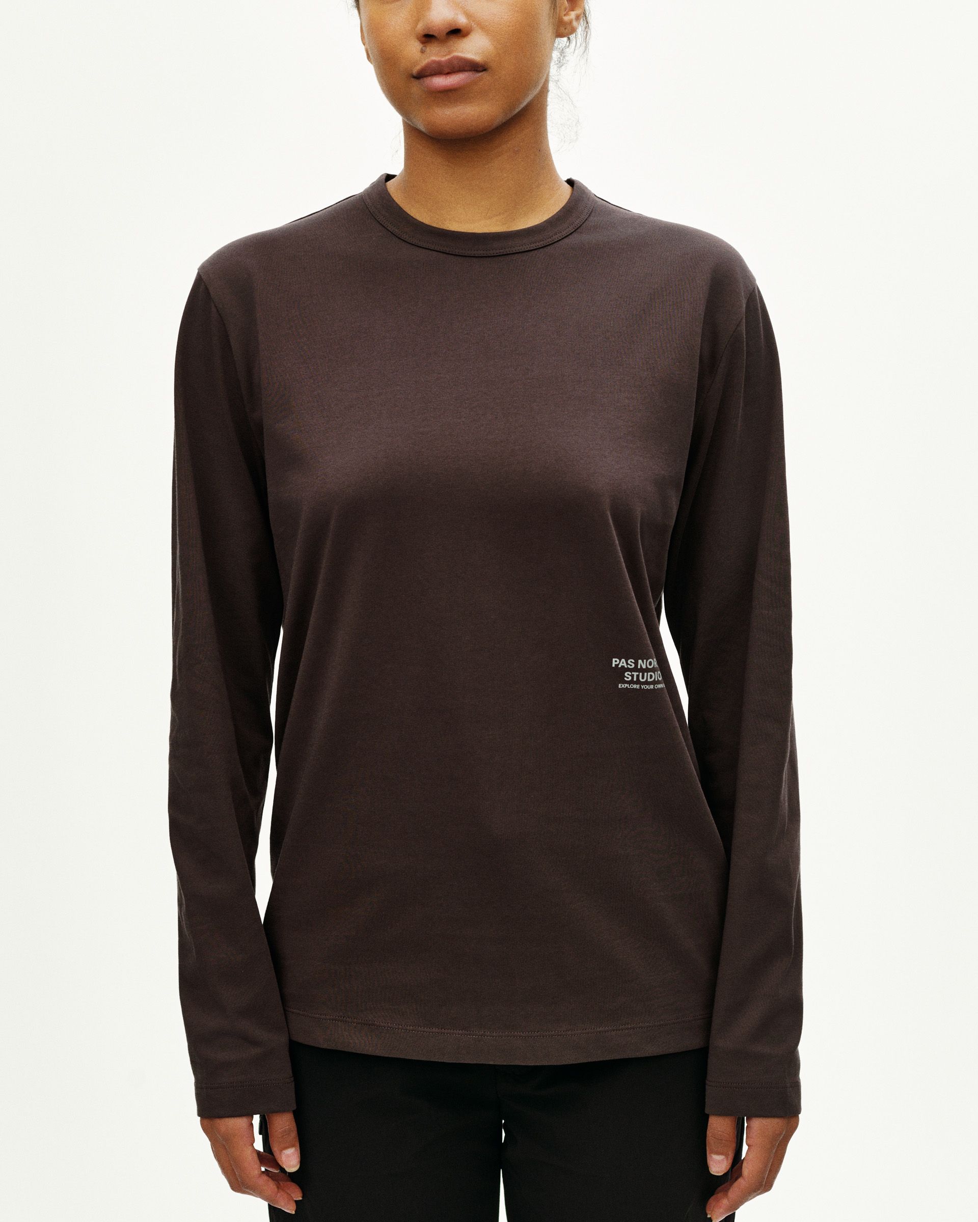 Off-Race Cotton Tech Long Sleeve T-Shirt | Pas Normal Studios