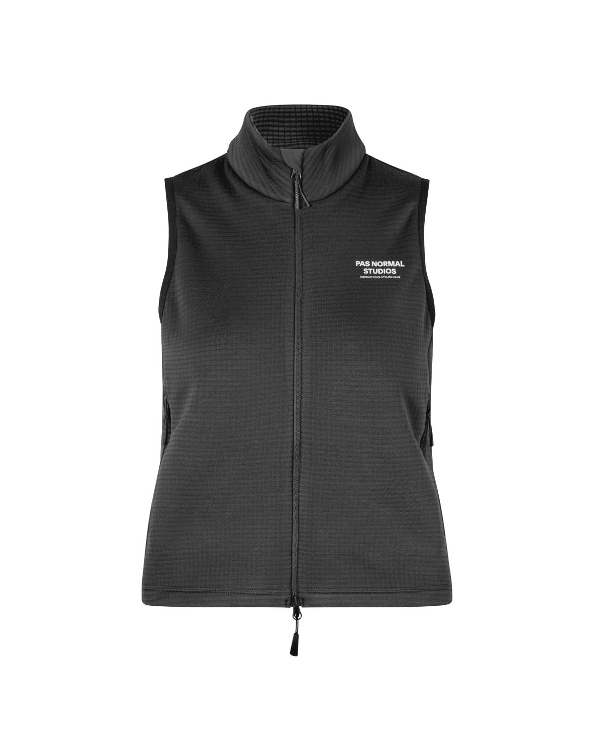 STUMPSTAMP POLARTEC FLEECE RELAX VEST 黒 STUMPSTAMP POLARTEC STUMPSTAMP POLARTEC FLEECE RELAX VEST 黒 STUMPSTAMP POLARTEC
