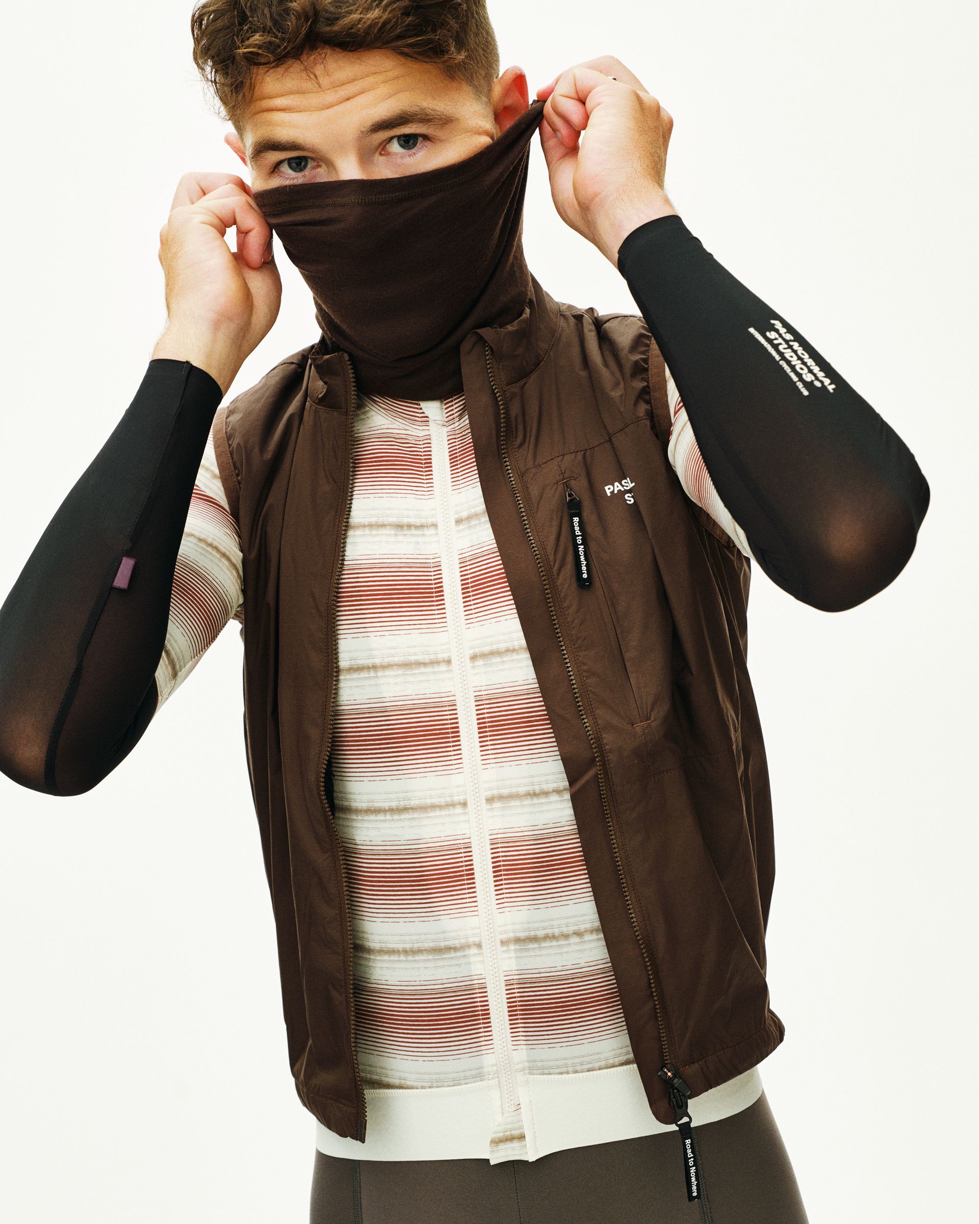 PAS NORMAL STUDIOS Men’sジレ XL ブラウン PAS NORMAL STUDIOS Men'sジレ XL ブラウン PAS NORMAL STUDIOS