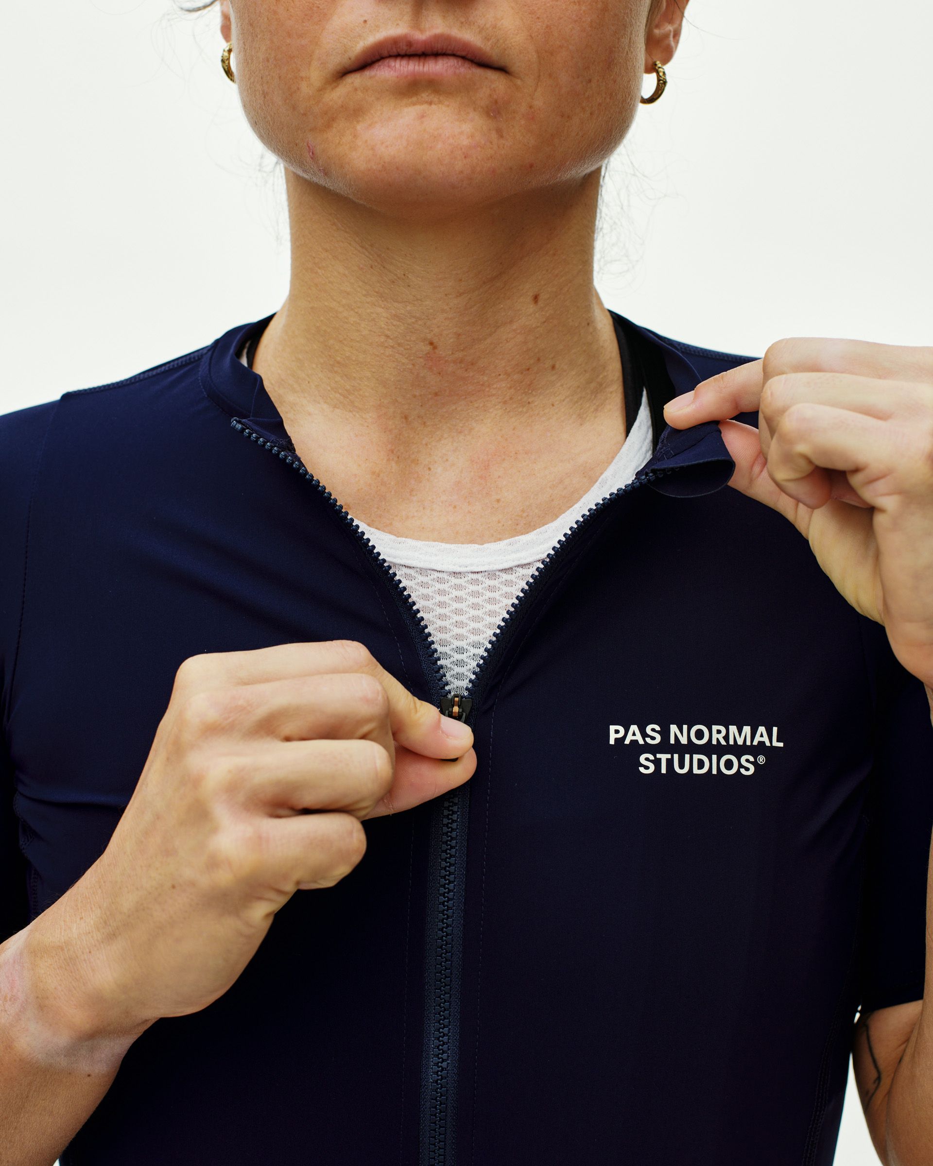 PAS NORMAL STUDIOS ウインドブレーカー women's 紺XS 【公式通販】