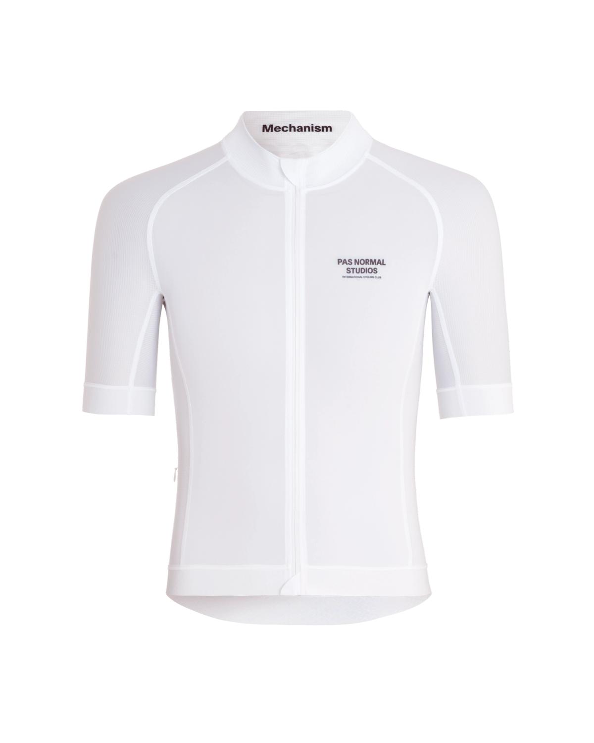 PAS NORMAL STUDIOS サイクルジャージ M ホワイト Men's Mechanism Jersey 2024 | Pas Normal Studios