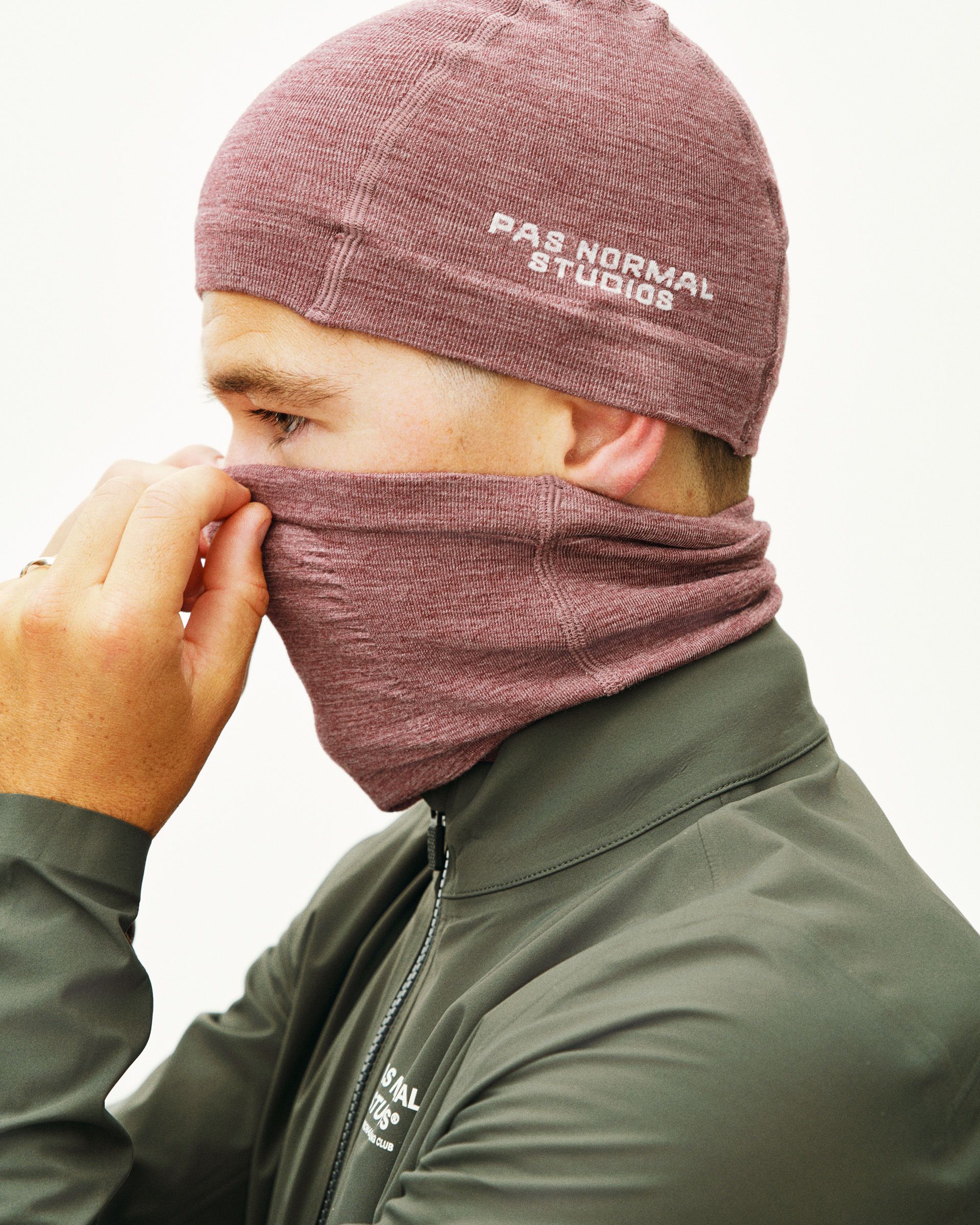 Logo Merino Knit Necktube | Pas Normal Studios