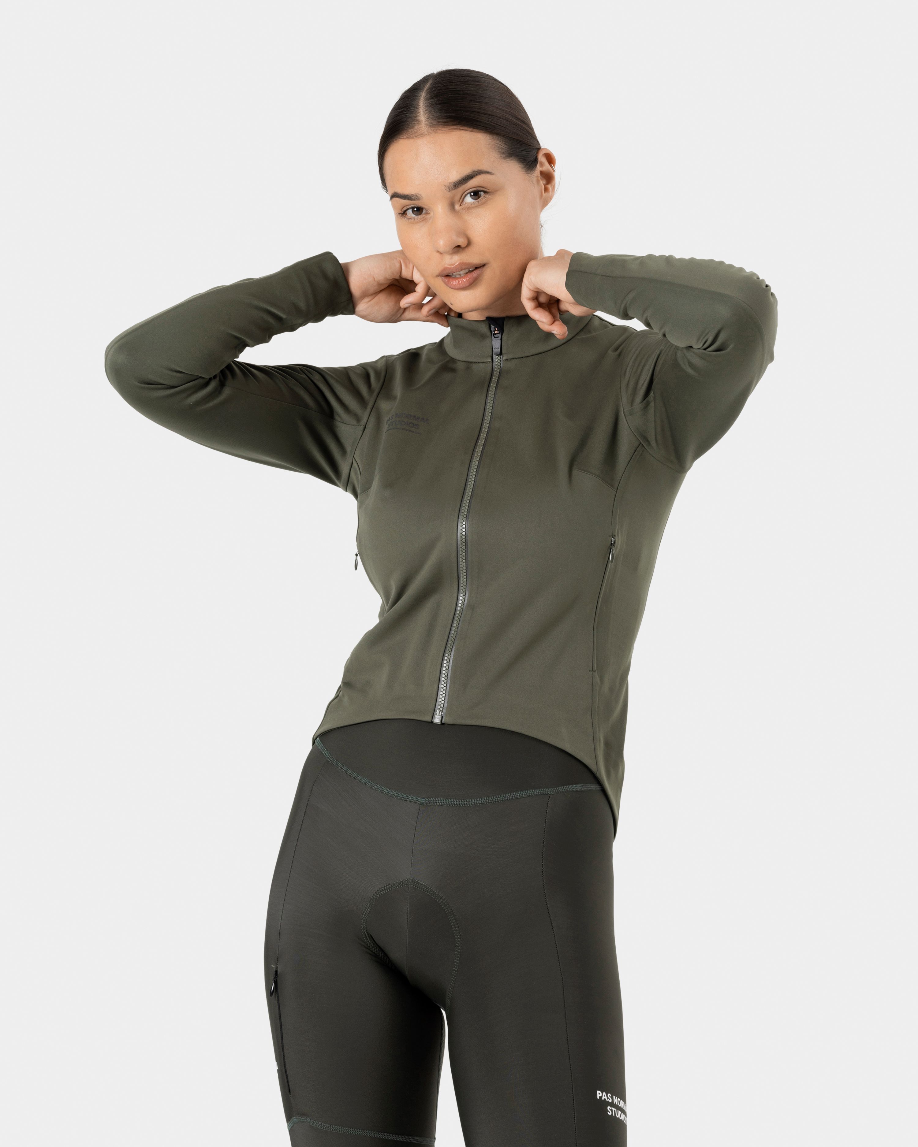 ウェア PAS NORMAL STUDIOS BASE LAYER OLIVE XS Women's Sleeveless Base Layer | Pas Normal Studios
