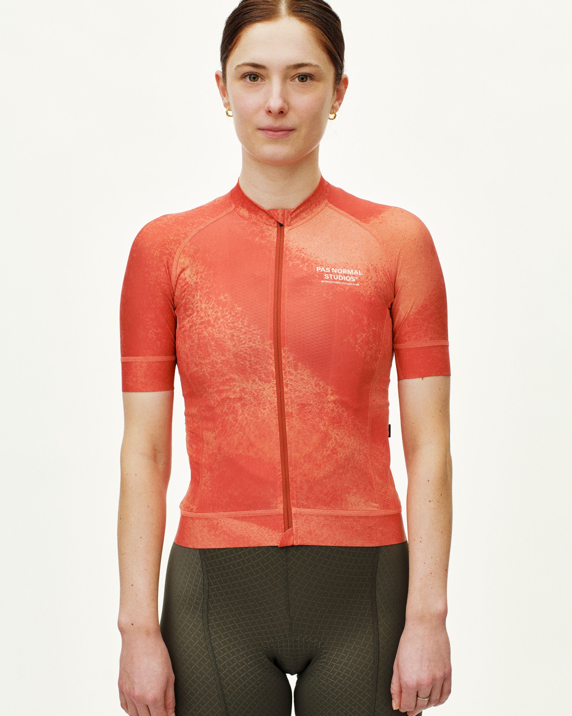 Pas Normal Studios Mechanism ジャージーオレンジM Women's Mechanism Jersey | Pas Normal Studios