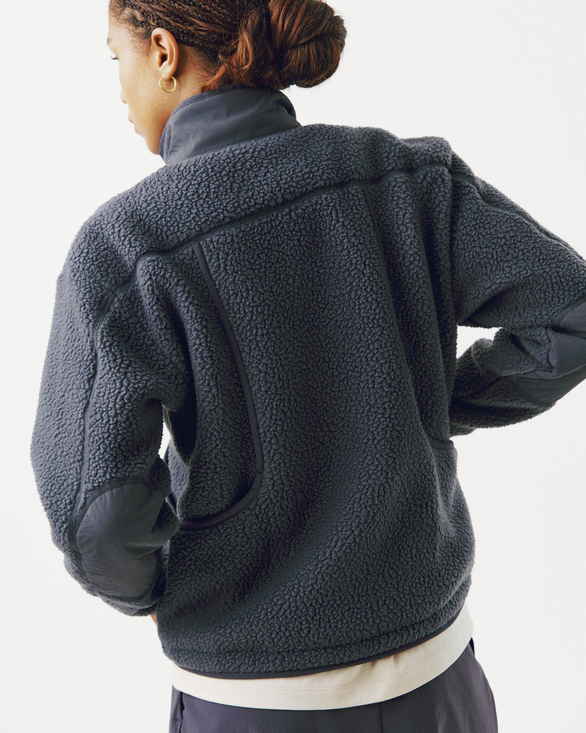 Women's Off-Race Pile Fleece Jacket | Pas Normal Studios